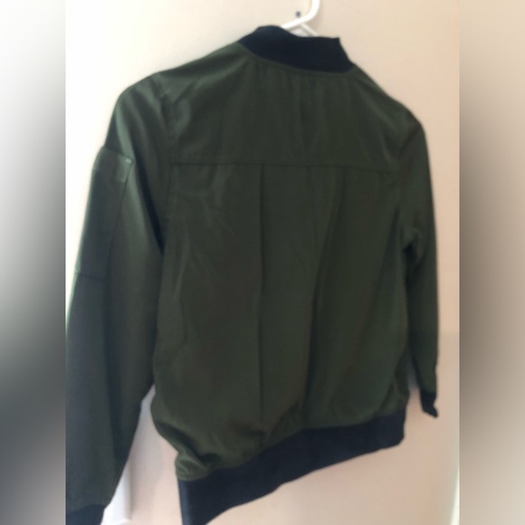 Wonder Nation Olive Green Jacket Size 8 - Picture 4 of 6